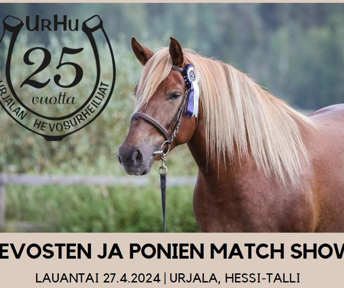 Urjalan Hevosurheilijoiden hevosten Match show